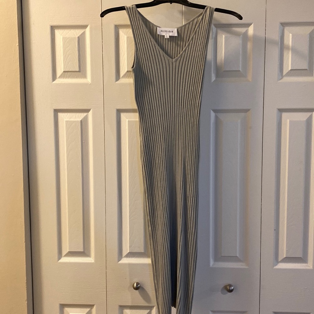 Sage green dress